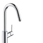 Hansgrohe M5214-H260 egykaros konyhai csaptelep kihúzható kifolyóval, króm 73864000Hansgrohe Korlátozott ajánlat