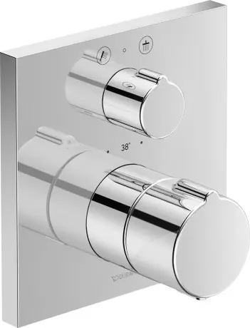 Expressz kézbesítés Duravit C.1 termosztátos zuhanycsaptelep, falsík alatti szereléshez C14200013010Duravit
