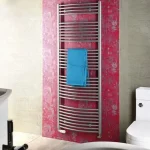Utolsó esély Aqualine 1690x600 íves fürdőszobai radiátor, 909 W, metálezüst (ILA66)Aqualine