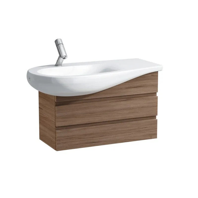 Újdonság Laufen ILBAGNOALESSI ONE 90x50 mosdó fehér H8149754001041 (8.1497.5.400.104.1)Laufen