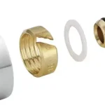 Sapho Szorítógyűrű többrétegű csőhöz 16 mm, króm (pár) (CP6020)Sapho Prémium