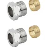 Azonnal elérhető Sapho Szorítógyűrű réz csőhöz 15mm (pár) (CP1299)Sapho