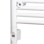 Bestseller Sapho elektromos termosztátos fűtőpatron radiátorhoz, távirányítóval, 300W, kerek, fehér (HVO-300)Sapho