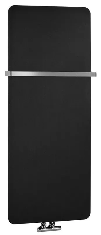 Outlet Sapho TABELLA 490x1190mm fürdőszobai radiátor, matt fekete MI1147Sapho