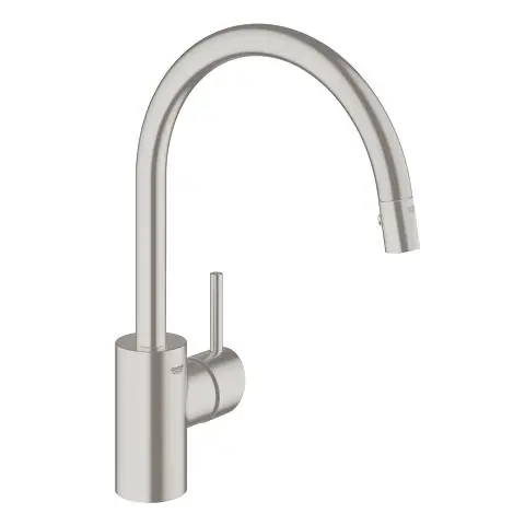 Prémium Grohe Concetto egykaros mosogató csaptelep, supersteel 31483 DC1 (31483DC1)Grohe