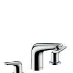 Vedd meg online Hansgrohe Novus 3-lyukú mosdócsaptelep 100 automata lefolyóval 71140000Hansgrohe