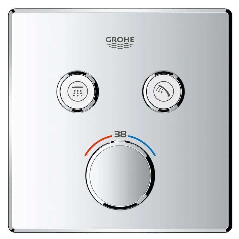GROHE Grohtherm SmartControl termosztátos színkészlet, króm 29124000Grohe Exkluzív ajánlat