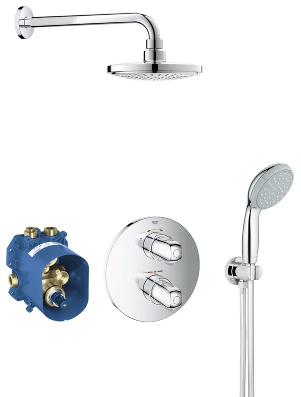 Grohe Grohtherm 1000 Cosmopolitan falsík alatti zuhanyszett rendszer 34614000Grohe Akció