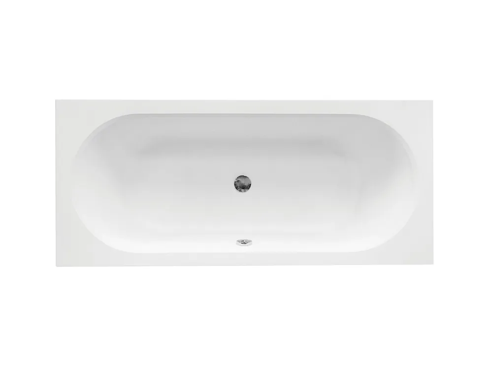 Akció Besco VITAE 180x80 cm egyenes kád, fehér WAV-180-PKBesco