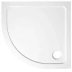 AQUALINE TECMI íves öntöttmárvány zuhanytálca 80x80x3 cm, R55 (PQ558)Aqualine Csak ma