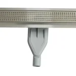 Különleges ajánlat Wellis Square W-Drain prémium rozsdamentes acél zuhanyfolyóka szett, 600 mm WE00079Wellis