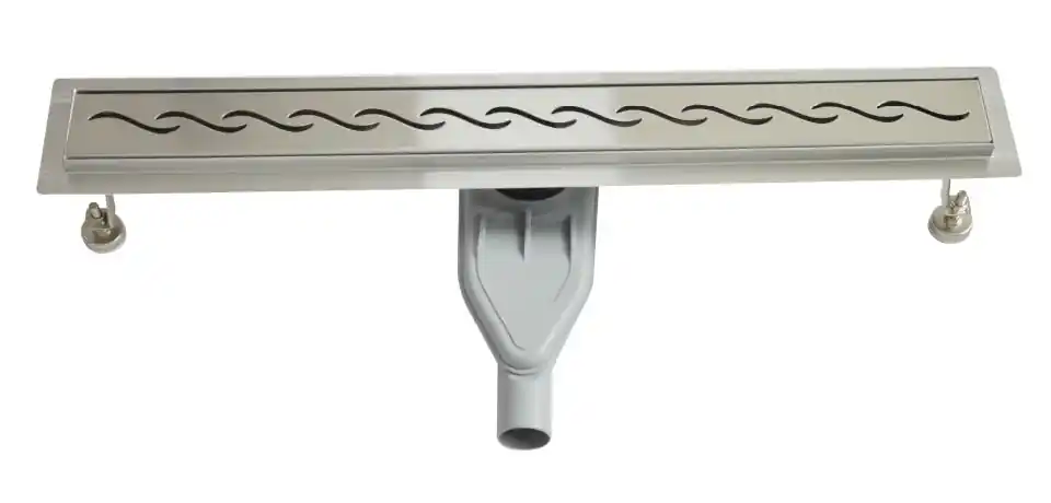 Wellis Wavy W-Drain prémium rozsdamentes acél zuhanyfolyóka szett, 1000 mm WE00100Wellis Vedd meg most