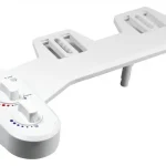 Végkiárusítás AQUALINE EASY CLEANING Super WC-ülőkére szerelhető bidé, hideg és meleg vizes c (MT101)Aqualine