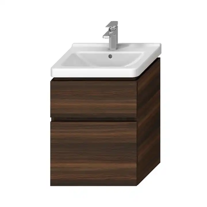 Jika Cubito Pure alsószekrény a 55 cm-es mosdóhoz 2 fiókkal, sötét fenyő H40J4224024611Jika Ajánlat