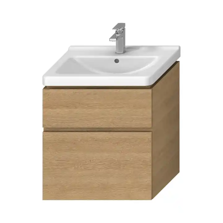 Bestseller Jika Cubito Pure alsószekrény a 65 cm-es mosdóhoz 2 fiókkal, tölgy H40J4244025191Jika