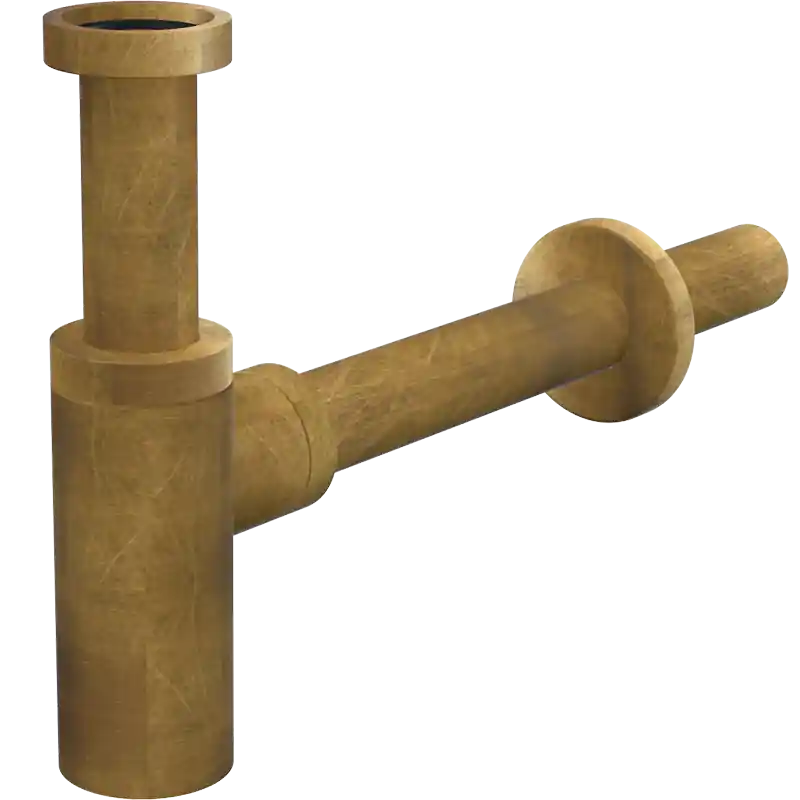 ALCA (Alcaplast) Design mosdószifon, bronz A400ANTICAlcaplast Akció