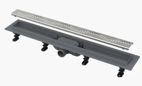 Ajánlat Alcaplast APZ8/Simple műanyag zuhanyfolyóka fém hullám ráccsal (650 mm)Alcaplast