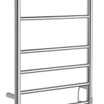 Expressz kézbesítés Sapho REDONDO 500x900mm elektromos törölközőszárító radiátor időzítővel, inox ER220TSapho