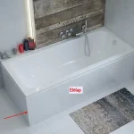 Outlet M-Acryl 150 egyenes kád előlap, A típus (12424)M-Acryl