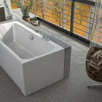 Legjobb ár Kolpa-San Bell 180x90/M-2 Beépíthető egyenes fürdőkád kombinált masszázs rendszerrel 591890Kolpa-San