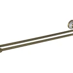 Sapho BEMETA KERA Dupla törölközőtartó, 666x66x152mm, bronz/kerámia 144704057Bemeta Biztonságos fizetés