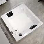 Csak ma Kolpa-San Samson 180x160/M4O+LUXUS Előlapos asszimetrikus sarokkád 4 előlappal luxus masszázs rendszerrel 593240Kolpa-San