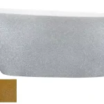 Ajánlat Besco Goya XS Glam 142x62 szabadonálló kád, goldBesco