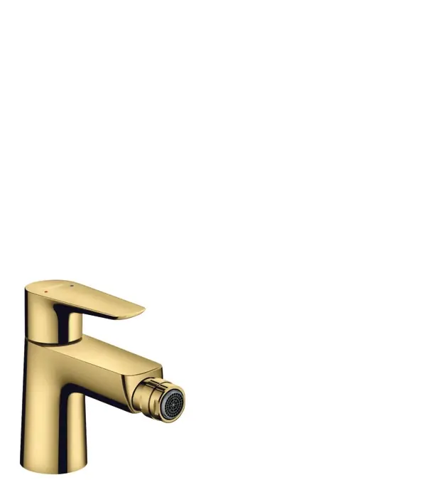 Hansgrohe Talis E Egykaros bidécsaptelep automata lefolyó-garnitúrával, polírozott arany hatású 71720990Hansgrohe Gyors szállítás