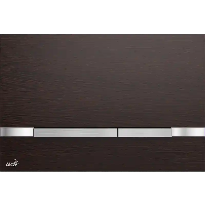 Alcaplast STRIPE WENGE Nyomólap a falsík alatti szerelési rendszerekhez, rozsdamentes-fa dekorAlcaplast Legkelendőbb