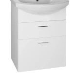 Expressz szállítás AQUALINE ZOJA mosdótartó szekrény fiókos 50,5x74x30 cm, fehér 51051AAqualine