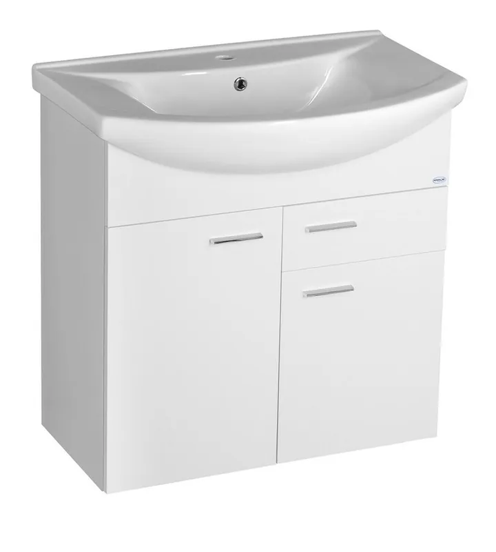 Aqualine ZOJA fürdőszoba szekrény 71,5x74x34 cm, mosdó nélkül (51075A)Aqualine Árengedmény