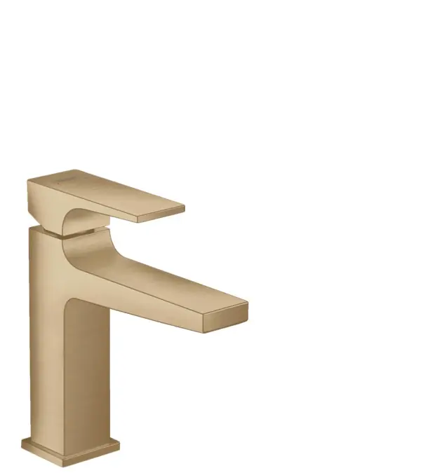Hansgrohe Metropol egykaros mosdócsaptelep 110 push-open lefolyóval, szálcsiszolt bronz 32507140Hansgrohe Rendeld meg most