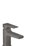 Vedd meg online Hansgrohe Metropol egykaros mosdócsaptelep 100 push-open lefolyóval, kézmosókhoz szálcsiszolt fekete króm 32500340Hansgrohe