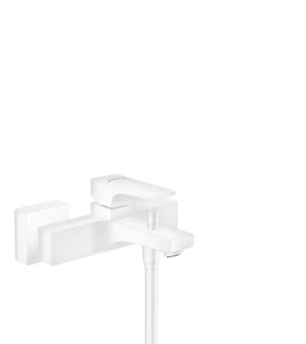 Biztonságos fizetés Hansgrohe Metropol egykaros kádtöltő csaptelep, matt fehér 32540700Hansgrohe