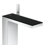 Hansgrohe AXOR MyEdition egykaros mosdócsaptelep 230 push-open lefolyóval, króm/fekete üveg 47020600Axor Árcsökkenés