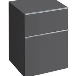 Geberit iCon oldalsó kiegészítő szekrény két fiókkal Matt bevonat/Láva 841046000Geberit Ajánlat