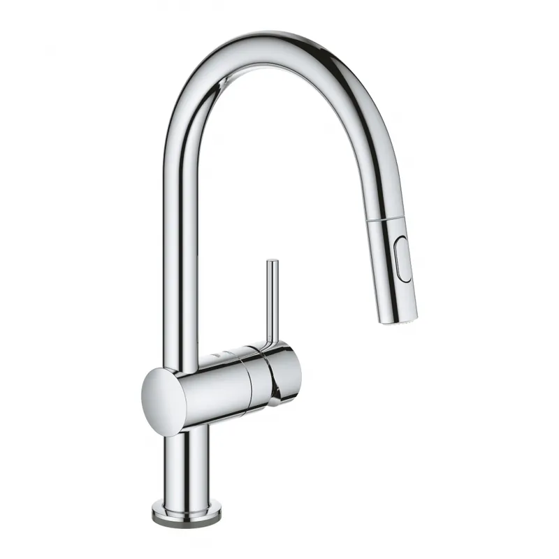 Grohe Minta Touch egykaros mosogató csaptelep kihúzható zuhannyal, króm 31358002Grohe Végkiárusítás