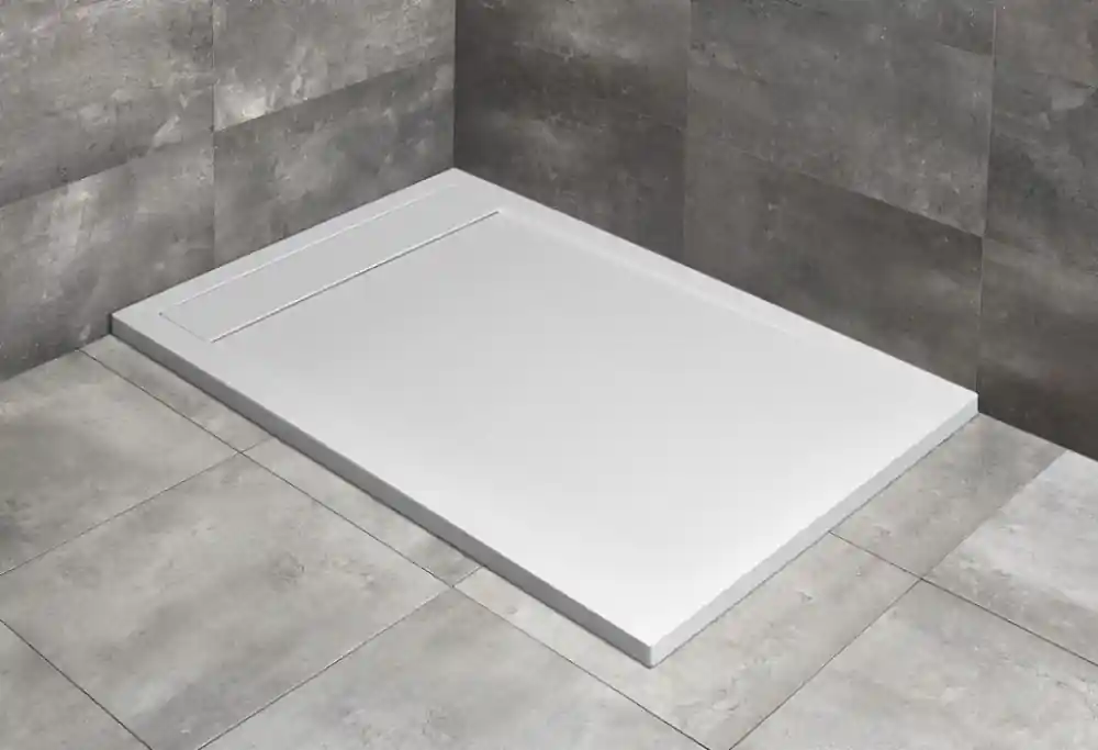 Alacsony ár Radaway Teos F 100x80 cm szögletes öntöttmárvány zuhanytálca, fehér HTF10080-04Radaway