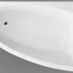 Wellis Matana150x95 cm-es aszimmetrikus sarokkád kádlábbal, jobbos AK00502Wellis Vásárlói kedvenc
