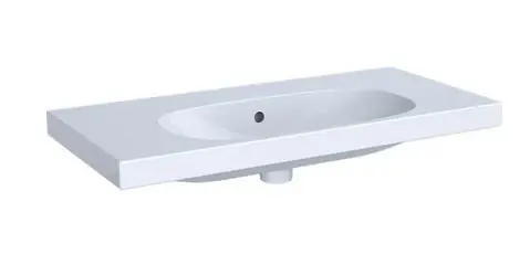 Geberit Acanto 90x42,2 cm mosdó, csaplyuk nélkül 500.634.01.2Geberit Legjobb ár