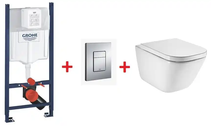 Grohe Rapid SL Projekt falsík alatti wc tartály komplett szett SZP-GR30 (38840000, 38732000, 34647L000, A801470004)Grohe Ne maradj le