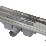 ALCA (Alcaplast) APZ4-950 Flexible Zuhanyfolyóka falhoz beállítható szigetelési gallérral, peremmel perforált rácsokhozAlcaplast Kedvezményes ár