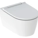 Újdonság Geberit ONE fali WC mélyöblítésű, TurboFlush, WC-ülőkével fehér betéttel 500.201.01.1Geberit