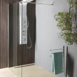 Vedd meg online Sapho AQUALINE WALK IN 90 cm fix zuhanyfal tanszparent üveggel, króm WI091Aqualine
