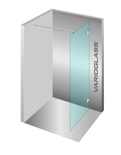 Varioglass Globus 400 Zuhanyfal víztiszta üveg, 90x200 cmVarioglass Gyors kiszállítás