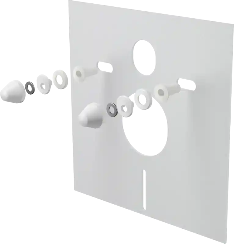 ALCA (Alcaplast) M930 Zajcsökkentő lemez függeszthető WC-hez és bidéhez tartozékokkal és fedéllel (fehér)Alcaplast Árcsökkenés