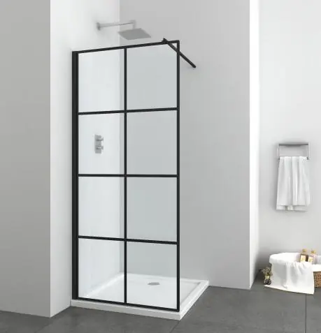 Legnépszerűbb Sanotechnik ELITE BLACK 100 cm-es Zuhanyfal EN1006BSanotechnik