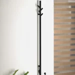 Sapho PASADOR Elektromos álló fürdőköppeny, törölköző szárító radiátor 150x1500mm, 30W, matt fekete ER175BTSapho Rendeld meg most