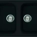 Elleci Master 350 két medencés gránit mosogató, G40 Nero LGM35040Elleci Legkelendőbb