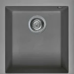 Elleci Quadra 100 egy medencés gránit mosogató, M73 Titanium LMQ10073Elleci Akciós ár